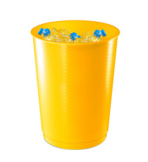 Cestino raccolta differenziata - 40 L - giallo/blu/nero - Cep - set 3 pezzi