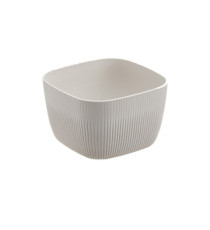 Ciotola buffet Norway - quadrata - avorio - 19,5 x 19,5 x 12cm - melamina - Leone