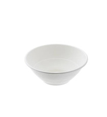 Ciotola monouso Bio - rotonda - diametro 19,5 cm - 900 ml - cellulosa/canna da zucchero - bianco - Leone - conf. 50 pezz
