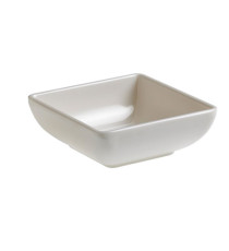 Ciotolina quadrata fingerfood - 7,5 x 7,5 x 2,7 cm - melamina - bianco - Leone