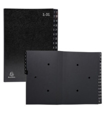 Classificatore numerico 1/31 Ordonator - 25x33 cm - nero - Exacompta