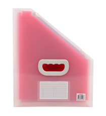 Classificatore portariviste Crystal - 12 tasche - PP - 26.5x32.5 cm - Exacompta