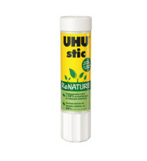 Colla UHU Stic ReNATURE - 8,2 gr - bianco - UHU