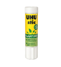 Colla UHU Stic ReNATURE - 8,2 gr - bianco - UHU
