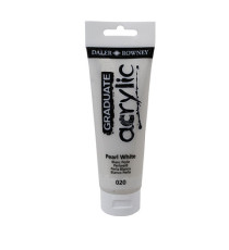 Colore acrilico fine Graduate - 120 ml - colori assortiti - Daler Rowney - 5 pezzi