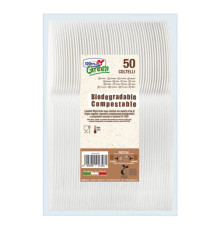 Coltelli in Estabio - avorio - Dopla Green - conf. 50 pezzi