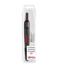 Compasso universale compatto - diametro max cerchio 320mm - Rotring