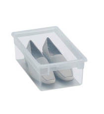 Contenitore multiuso Light Box XS - 19x33,4x11 cm - 5 L - plastica - trasparente - Terry