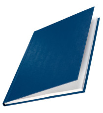 Copertine Impressbind - rigide - 3,5 mm - finitura lino - blu - Leitz - scatola 10 pezzi