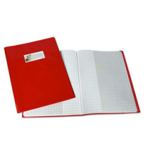 Coprimaxi L F - 21 x 30 cm - PVC - 180 mic - c/alette -  laccato - rosso - Sei Rota