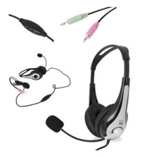 Cuffie con microfono EW3562 - Eminent Ewent