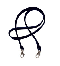 Cordoncino Pass M - raso - lunghezza 85 cm - nero - Sei Rota - conf. 50 pezzi