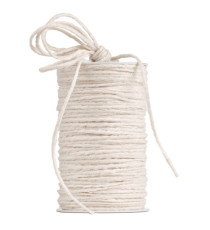 Cordone di canapa - 3 mm x 50 m - bianco 01 - Brizzolari
