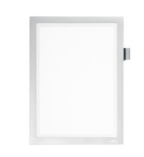 Cornice Duraframe - magnetica - A4 - 21 x 29,7 cm - argento - Durable