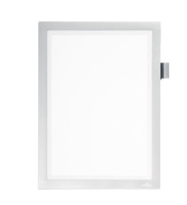 Cornice Duraframe - magnetica - A4 - 21 x 29,7 cm - argento - Durable