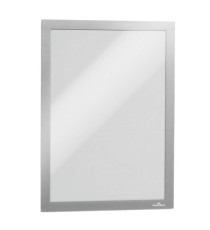 Cornice espositiva Duraframe - A4 - 21 x 29,7 cm - silver - Durable - conf. 10 pezzi