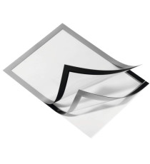 Cornice espositiva Duraframe - A4 - 21 x 29,7 cm - silver - Durable - conf. 10 pezzi