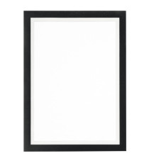 Cornice magnetica retroadesiva Starwall - A3 - nero - Starline
