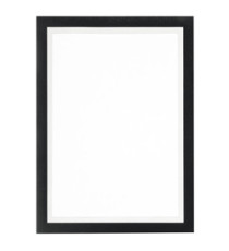 Cornice magnetica retroadesiva Starwall - A4 - nero - Starline