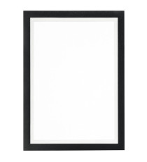 Cornice magnetica retroadesiva Starwall - A4 - nero - Starline