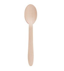 Cucchiaio monouso in legno - 16,5 cm - Signor Bio - conf. 100 pezzi
