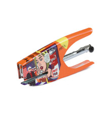 Cucitrice a pinza Pop Art - punti 6/4 - Pop Fantasy - acciaio cromato - Iternet