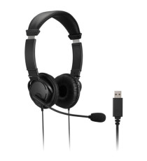 Cuffie stereo - con microfono e controllo del volume - connessione USB-A - Kensington