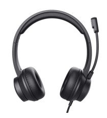 Cuffie USB per PC HS-201 - con microfono - nero - Trust