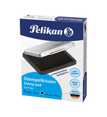 Cuscinetto per timbri - 5 x 7 cm - nero - Pelikan