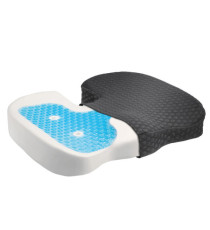 Cuscino per sedile in Cool-Gel Premium - refrigerante - Nero - Kensington
