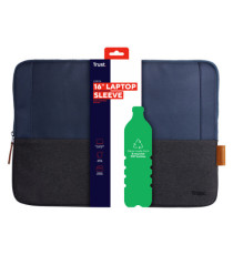 Custodia per laptop - Lisboa - da 16 - blu - Trust