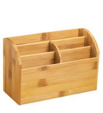 Desk organizer Silva - 100% bambù naturale - Cep