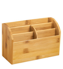 Desk organizer Silva - 100% bambù naturale - Cep