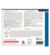 Detergente disinfettante anticalcare - senza profumo - 1 lt - Tekna
