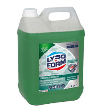 Detergente disinfettante Lysoform Plus - per pavimenti - freschezza alpina - 5 L - Lysoform