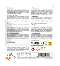 Detergente per rimozione etichette Label Remover - 200 ml - Durable