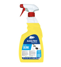 Detergente sgrassante Deink - trigger 750 ml - non profumato - Sanitec