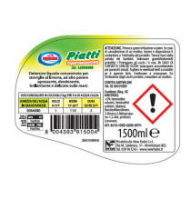 Detersivo per piatti - limone - 1500 ml - Amacasa