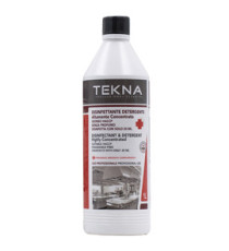 Disinfettante detergente - per superfici - super concentrato - 1 lt - Tekna