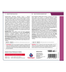 Disinfettante multiuso - senza risciacquo - 1 L - Tekna