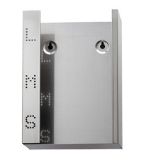 Dispenser  guanti monouso Brinox - acciaio inox - Medial