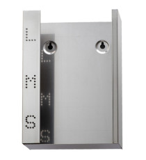 Dispenser  guanti monouso Brinox - acciaio inox - Medial