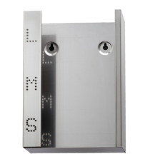 Dispenser  guanti monouso Brinox - acciaio inox - Medial