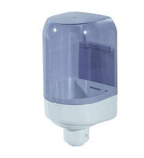 Dispenser asciugamani a spirale Prestige -  formato Mini -  16,6x18,5x29,3 cm - bianco/azzurro trasparente - Mar Plast