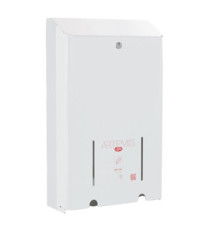 Dispenser assorbenti Artemis - 2 colonne - metallo verniciato - bianco - Mar Plast