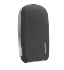 Dispenser carta igienica Skin - interfogliata - piegata a V e Z - 32,8 x 13,5 x 16,5 cm - 550/450 fogli - pietra - Mar P