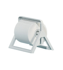 Dispenser murale/da banco per bobine di carta - ABS - 25x30,5x44 cm - bianco - Mar Plast