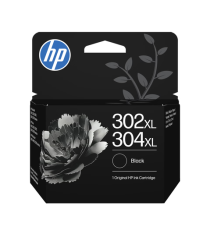 HP 302XL 304XL B7RT9AE nero cartuccia originale per Hp 3830 3832 4650 1110 F6U68AE N9K08AE 300 pagine