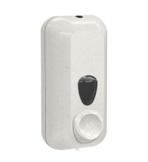Dispenser sapone Woodplastic - murale - capacità 0,55 L - bianco - Mar Plast