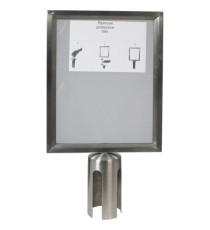 Display A4 per colonnine - Securit